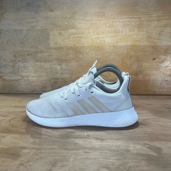 Adidas Puremotion Cloudfoam Womens Size 6.5 Running Shoes White Pink FY8219 - Picture 3 of 8